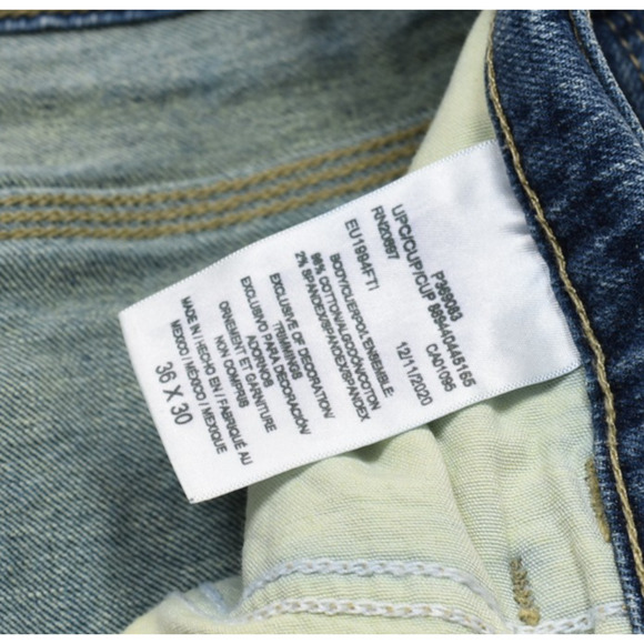 Men's Jeans Dickies Size 36x30 Carpenter Y2K Loose Fit Cotton - Picture 8 of 8